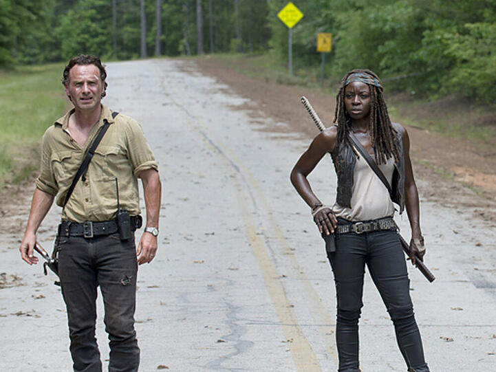 Was, wenn Rick (Andrew Lincoln) und Michonne (Danai Gurira) die letzten Menschen auf Erden wären?