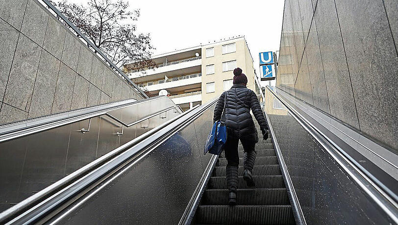 Diese Rolltreppe werden in einigen Jahren wohl viele Pendler aus dem Südosten nutzen. Diese Rolltreppe werden in einigen Jahren wohl viele Pendler aus dem Südosten nutzen.