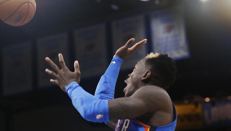 War mit 21 Zählern neben Shai Gilgeous-Alexander bester Werfer beim OKC-Sieg: Dennis Schröder.