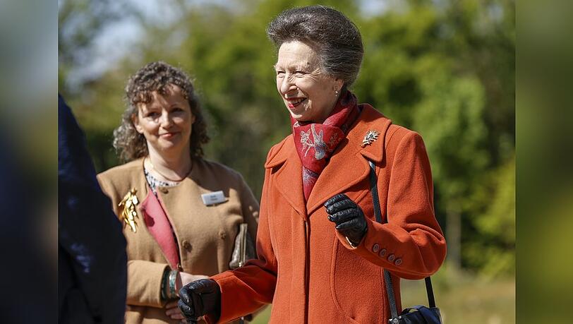 Prinzessin Anne war bei der Er&ouml;ffnung sichtlich gut gelaunt.
