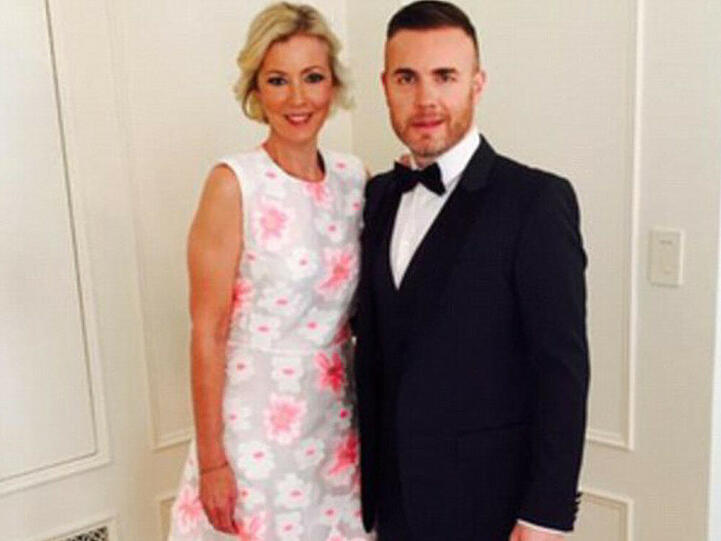 Gary Barlow mit seiner Ehefrau Dawn vor der Broadway-Premiere von "Finding Neverland"