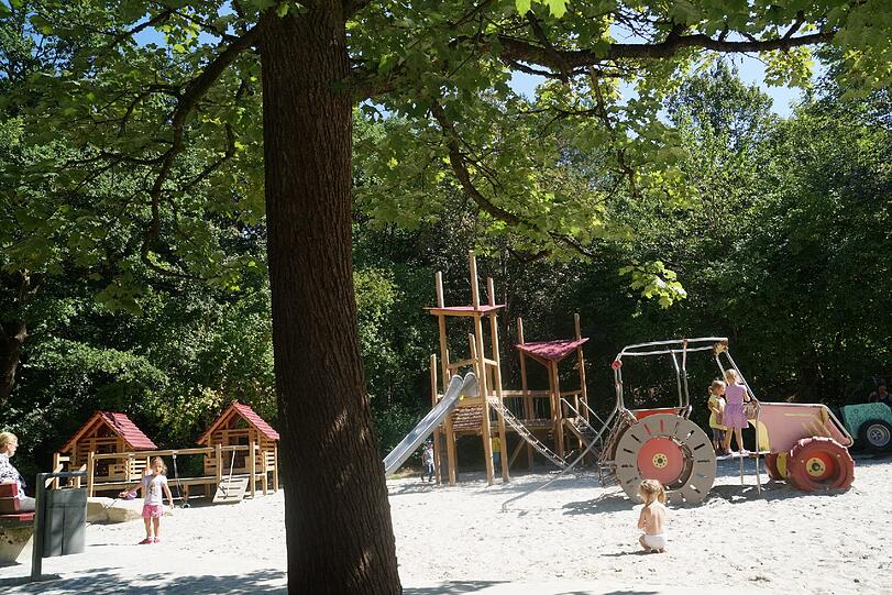 Der Spielplatz am Ostparksee.
