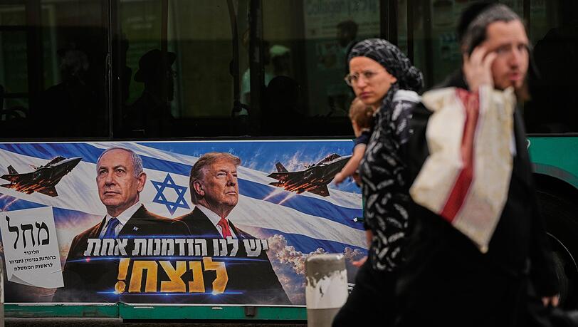 US-Pr&auml;sident Trump hofft auf eine weitere Amtszeit f&uuml;r Israels Regierungschef Netanjahu.