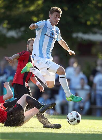 TSV-Schützenfest beim FC Eintracht München. Die Bilder vom Testspiel.