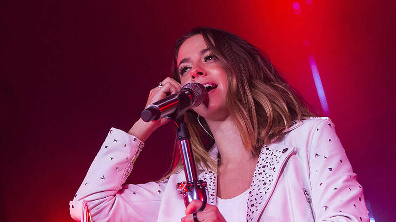 Vanessa Mai bei einem Auftritt in Berlin
