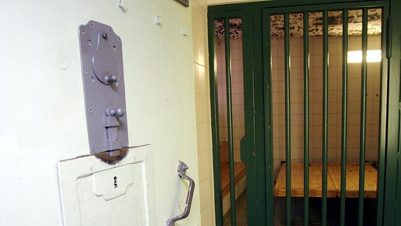 Blick in Gefängniszelle Blick in Gefängniszelle
