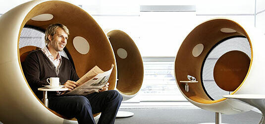 Lufthansa-Lounge, Foto: J. Görlich/Lufthansa