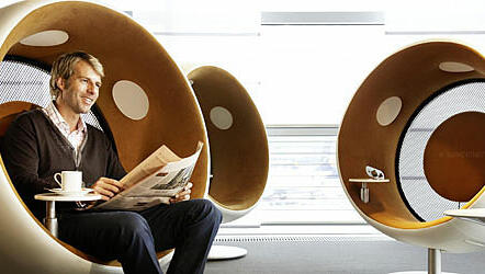 Lufthansa-Lounge, Foto: J. Görlich/Lufthansa Lufthansa-Lounge, Foto: J. Görlich/Lufthansa