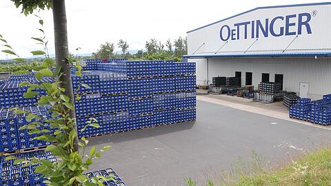 Der Standort der Oettinger Brauerei in Gotha.