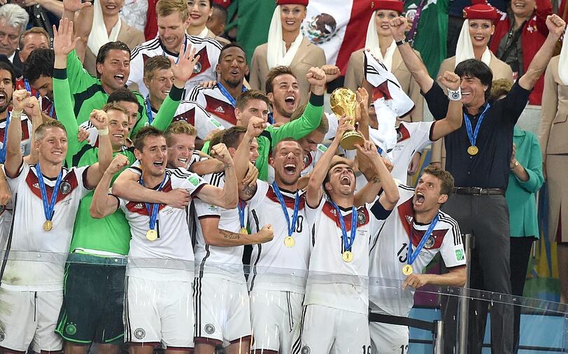 Die Feier-Bilder der WM-Helden.