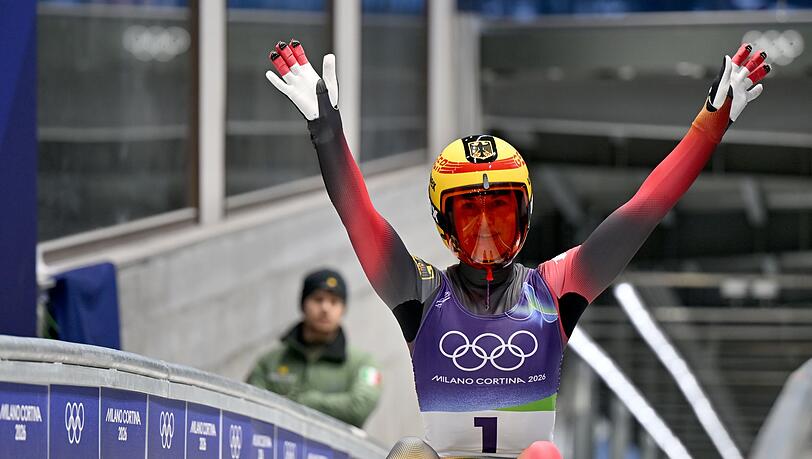 Julia Taubitz sicherte sich erstmals Olympia-Gold.
