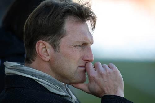 Klappts noch mit dem Aufstieg? Ralph Hasenhüttl und die SpVgg Unterhaching.