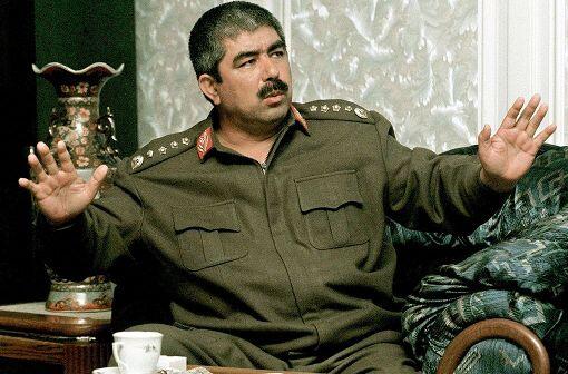 Archivfoto: General Dostum gehört zur usbekischen Minderheit in Afghanistan und kämpfte in der Anti-Taliban-Allianz.