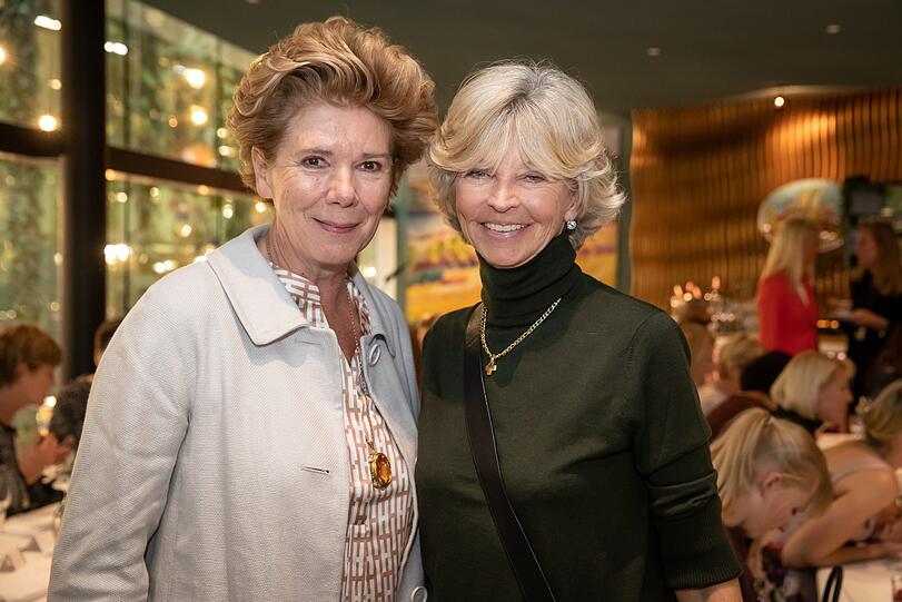 Betina von dem Knesebeck und Eva-Maria Prinzessin von Preußen
