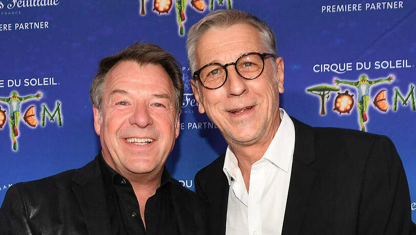 Patrick Lindner (links) und Peter Schäfer haben ihr Jubiläum mit dem Jawort gekrönt. Patrick Lindner (links) und Peter Schäfer haben ihr Jubiläum mit dem Jawort gekrönt.