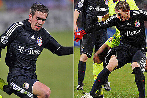 "Mit Herz und Seele dabei": Philipp Lahm und Bastian Schweinsteiger.
