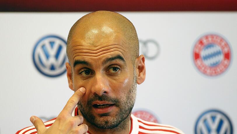 Bayern-Trainer Pep Guardiola. Bayern-Trainer Pep Guardiola.