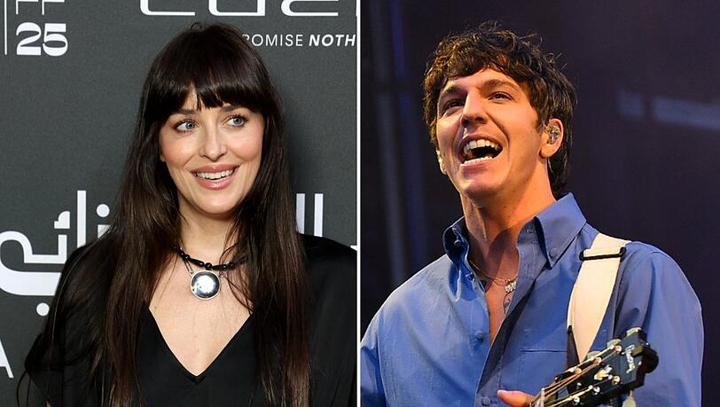 Hat wohl ein Faible f&uuml;r Musiker: Dakota Johnson soll mit S&auml;nger Role Model liiert sein.