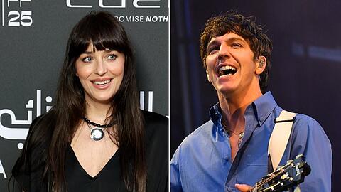 Hat wohl ein Faible f&uuml;r Musiker: Dakota Johnson soll mit S&auml;nger Role Model liiert sein.