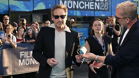 David Duchovny erhielt den Ehrenpreis des M&uuml;nchner Filmfestes. (Archivbild)