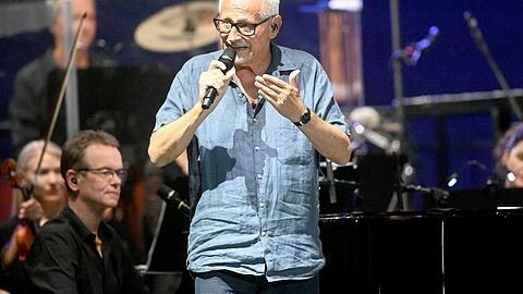 Konstantin Wecker in der Musik-Arena.