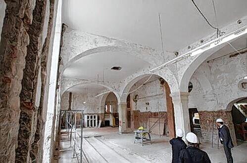 Purer Luxus: Dieses Objekt in Gern ist derzeit im Bau: Eine Wohnung mit 600 Quadratmetern Nutzfläche und 200-Quadrameter-Wohnzimmer.