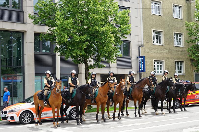 Giesing ist am Sonntag blau - die Fanbilder vor dem Spiel gegen Saarbrücken.