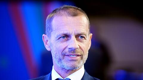 Die von Pr&auml;sident Aleksander Ceferin gef&uuml;hrte UEFA ber&auml;t laut Medien heute &uuml;ber die j&uuml;ngsten FIFA-Pl&auml;ne. (Archivbild)