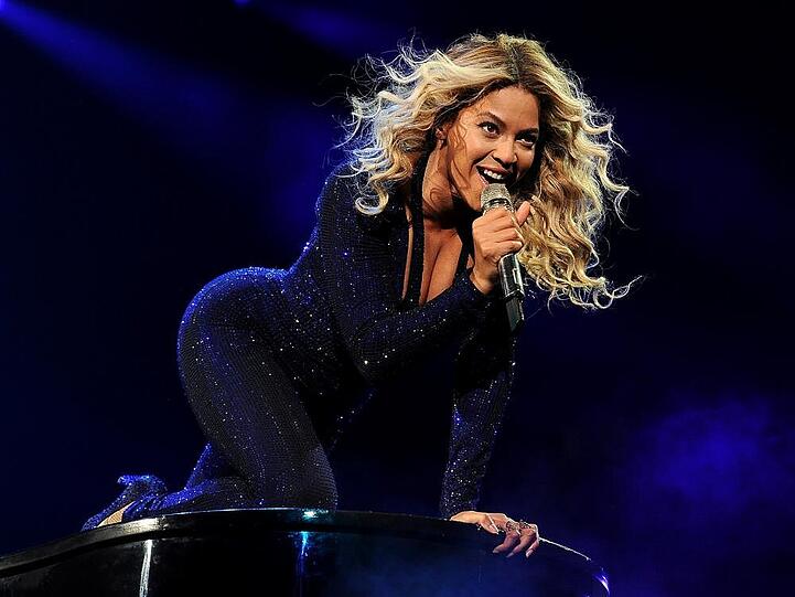 Beyoncé gibt bei ihrem Auftritten Vollgas