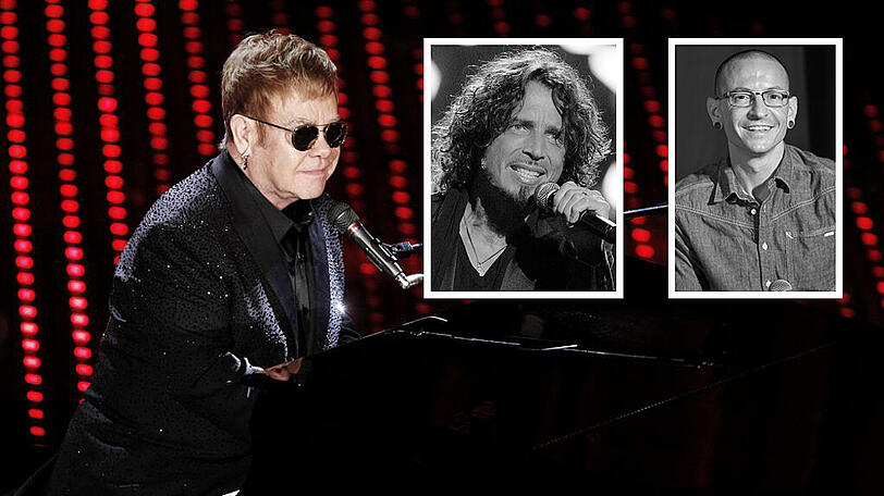 Erinnert an das musikalische Vermächtnis von Chester Bennington und Chris Cornell: Sir Elton John