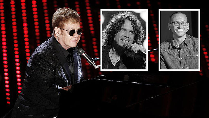 Erinnert an das musikalische Vermächtnis von Chester Bennington und Chris Cornell: Sir Elton John Erinnert an das musikalische Vermächtnis von Chester Bennington und Chris Cornell: Sir Elton John