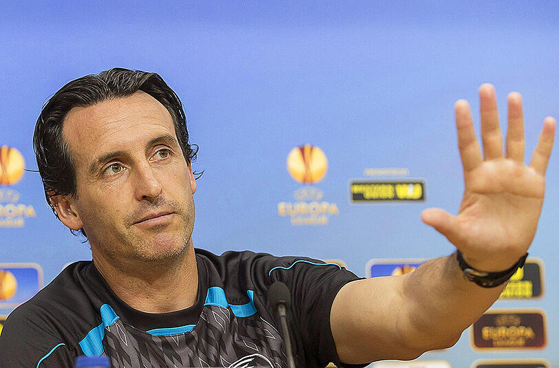 Sitzt zum 50. Mal in der Europa League auf der Trainerbank: Unai Emery.