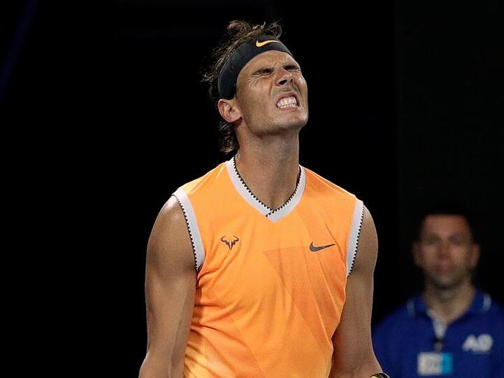 Rafael Nadal muss sich im Finale der Australian Open geschlagen geben.
