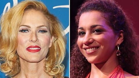 Sonya Kraus (l.) und Nadja Benaissa wagen sich auf das Tanzparkett bei RTL.