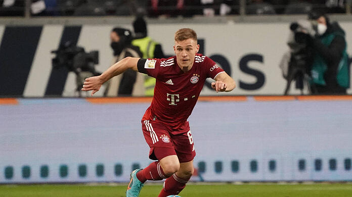 Joshua Kimmich wurde seiner Rolle als Mittelfeld-Leader in Frankfurt voll gerecht.