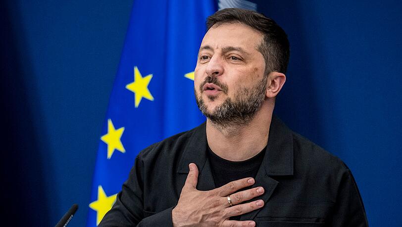 Selenskyj will Sicherheitsgarantien nach Nato-Vorbild.