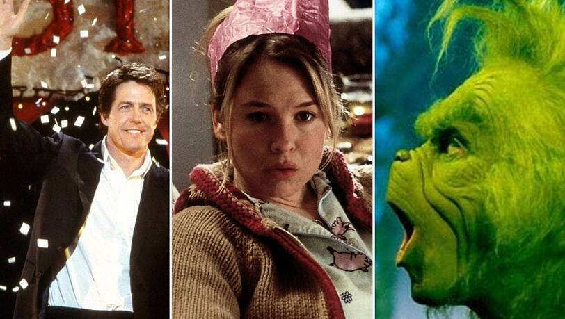 Von "Tatsächlich... Liebe" über "Bridget Jones" bis hin zu "Der Grinch": Diese Weihnachtsfilme sorgen für die richtige Stimmung.