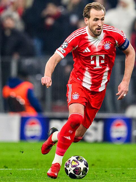Harry Kane hat f&uuml;r die Bayern bereits 133 Pflichtspieltore erzielt. (Archivbild)