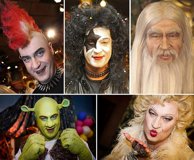 Die Verkleidungen von Finanzminister Söder haben beim Franken-Fasching mittlerweile Kult-Status erreicht.