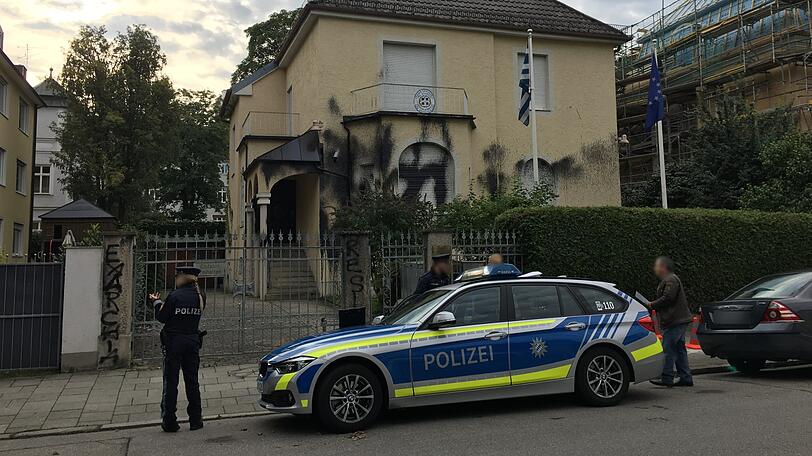 Polizeieinsatz am Mittwochmorgen in der Möhlstraße.
