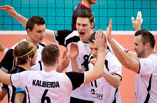 Qualifikation geschafft: Die deutschen Volleyballer werden bei der Weltmeisterschaft 2014 dabei sein!