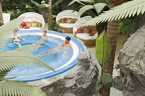 Entspannende Wellnesslandschaft