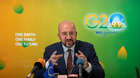 Charles Michel freut sich darauf, die AU als permanentes Mitglied der G20  willkommen zu heißen.