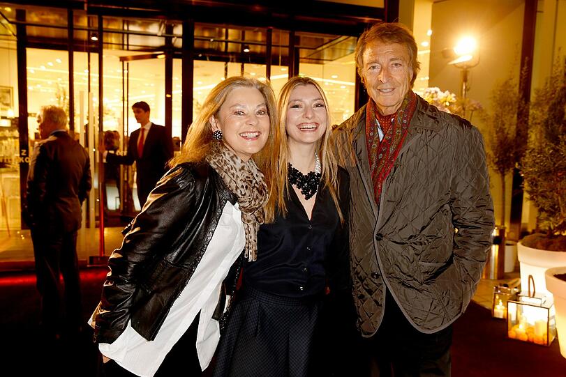 Ralph-Michael und Sabina Nagel und Tochter Antonia