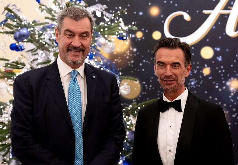 Markus Söder und Florian Silbereisen Markus Söder und Florian Silbereisen