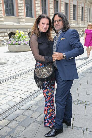 Christine Neubauer mit ihrem Freund Jose Campos