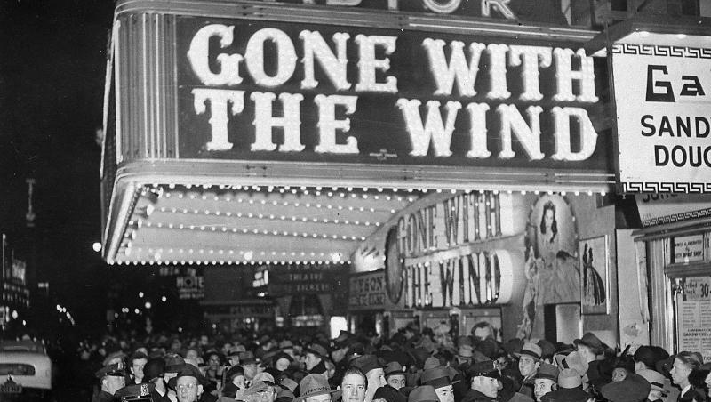Premiere von "Vom Winde verweht" im New Yorker Astor-Theater. Premiere von "Vom Winde verweht" im New Yorker Astor-Theater.