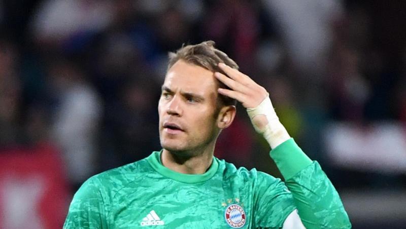 Torwart Manuel Neuer von FC Bayern München reagiert. Foto: Hendrik Schmidt/Archivbild Torwart Manuel Neuer von FC Bayern München reagiert. Foto: Hendrik Schmidt/Archivbild