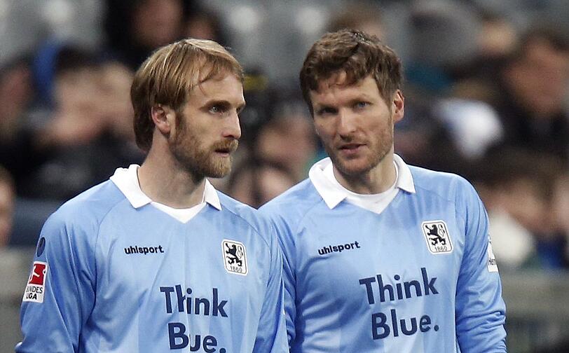 Die Löwen-Urgesteine: Daniel Bierofka und Benny Lauth.