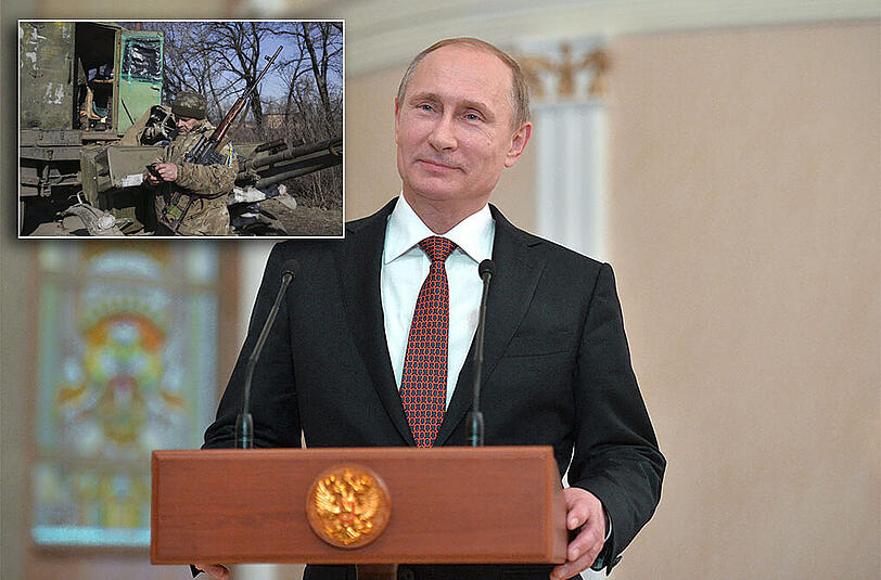 Russlands Präsident Wladimir Putin sieht eine erhöhte Chance auf eine Normalisierung der Zustände im ostukrainischen Krisengebiet.